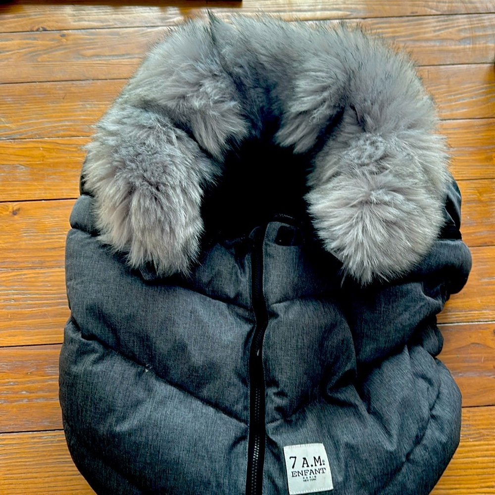 7am enfant infant car seat muff